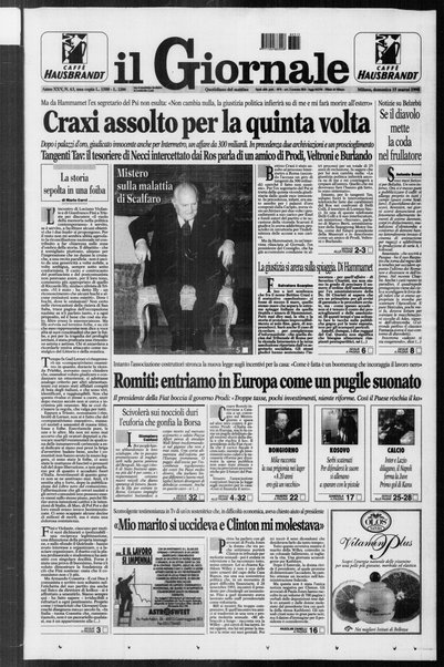 Il giornale : quotidiano del mattino